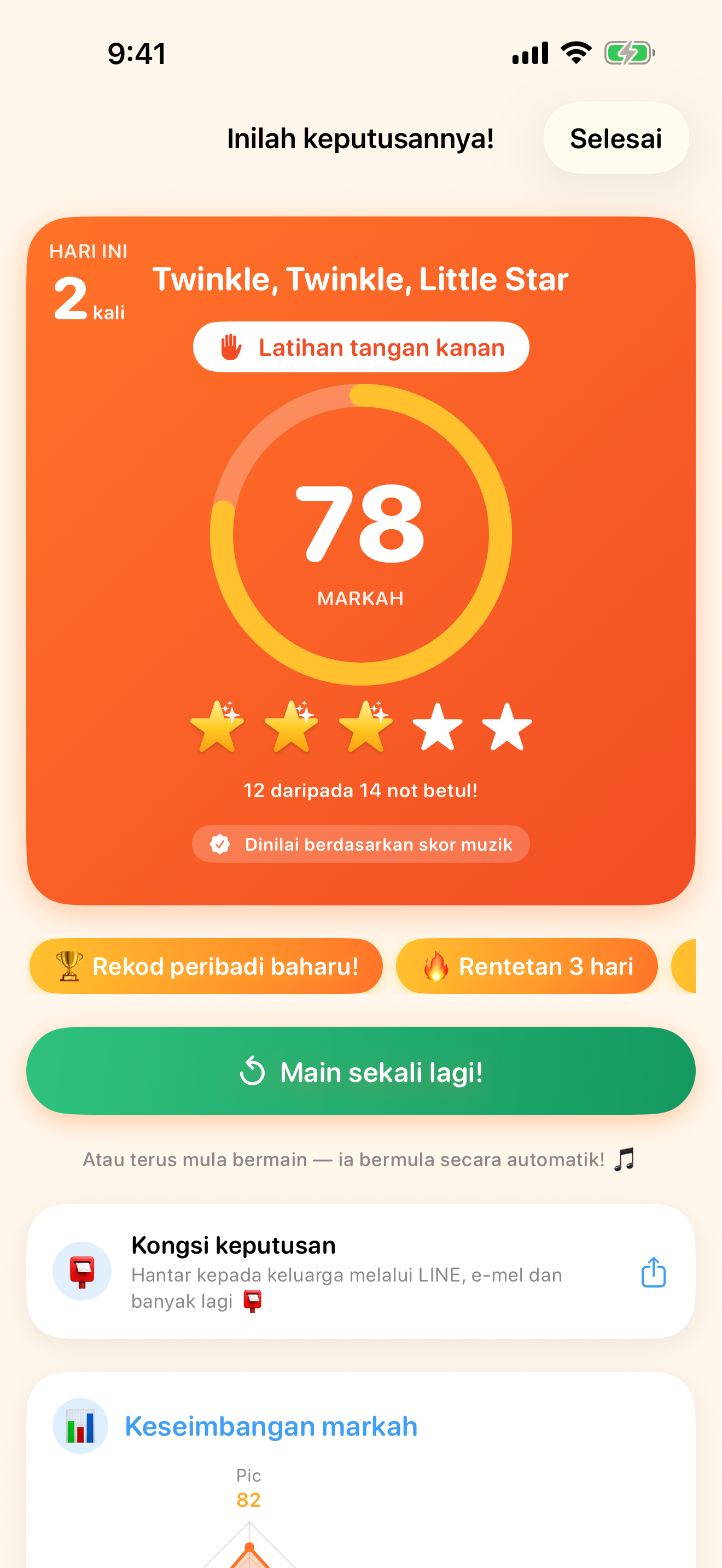 AI menilai persembahan anda