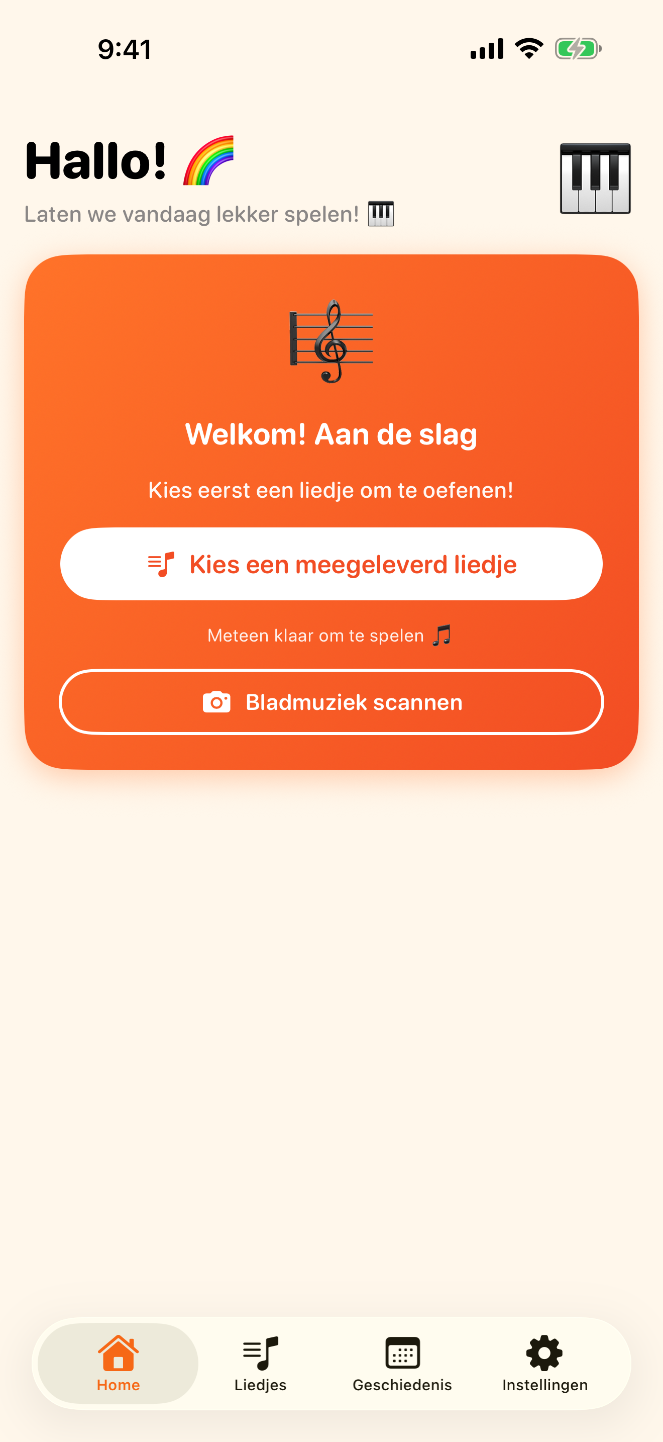 Zo begonnen, ook op dag één
