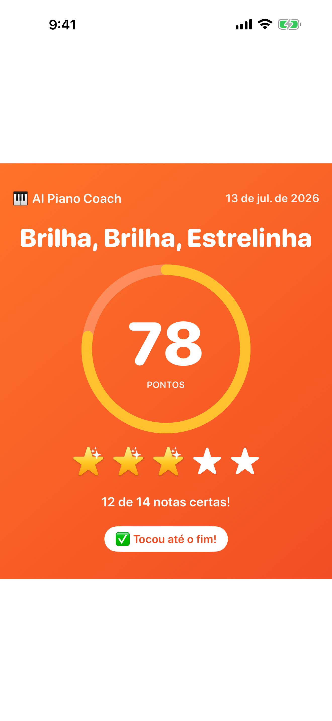 Compartilhe as estrelas de hoje com a família