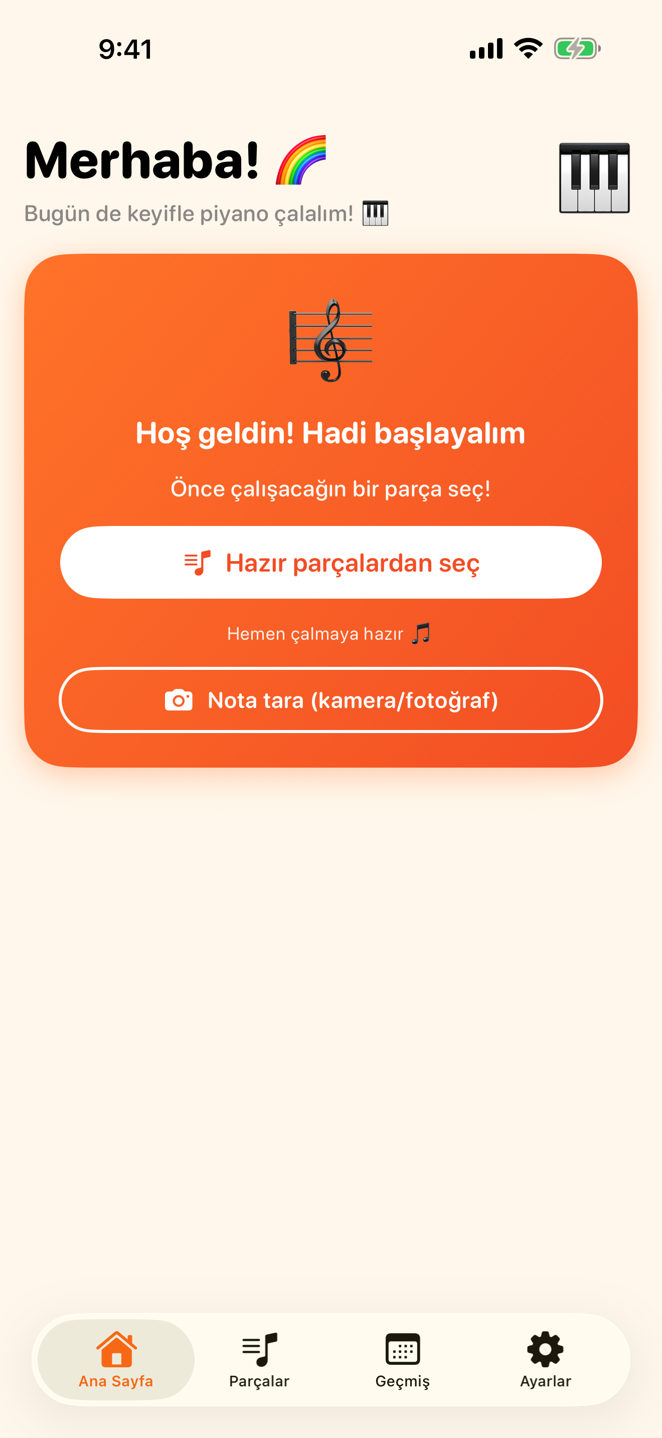 İlk günden itibaren kolay başlangıç