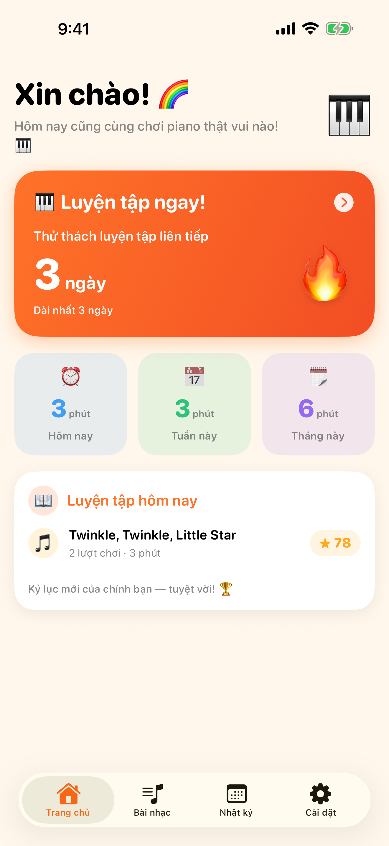 Ứng dụng luyện piano bạn muốn mở mỗi ngày