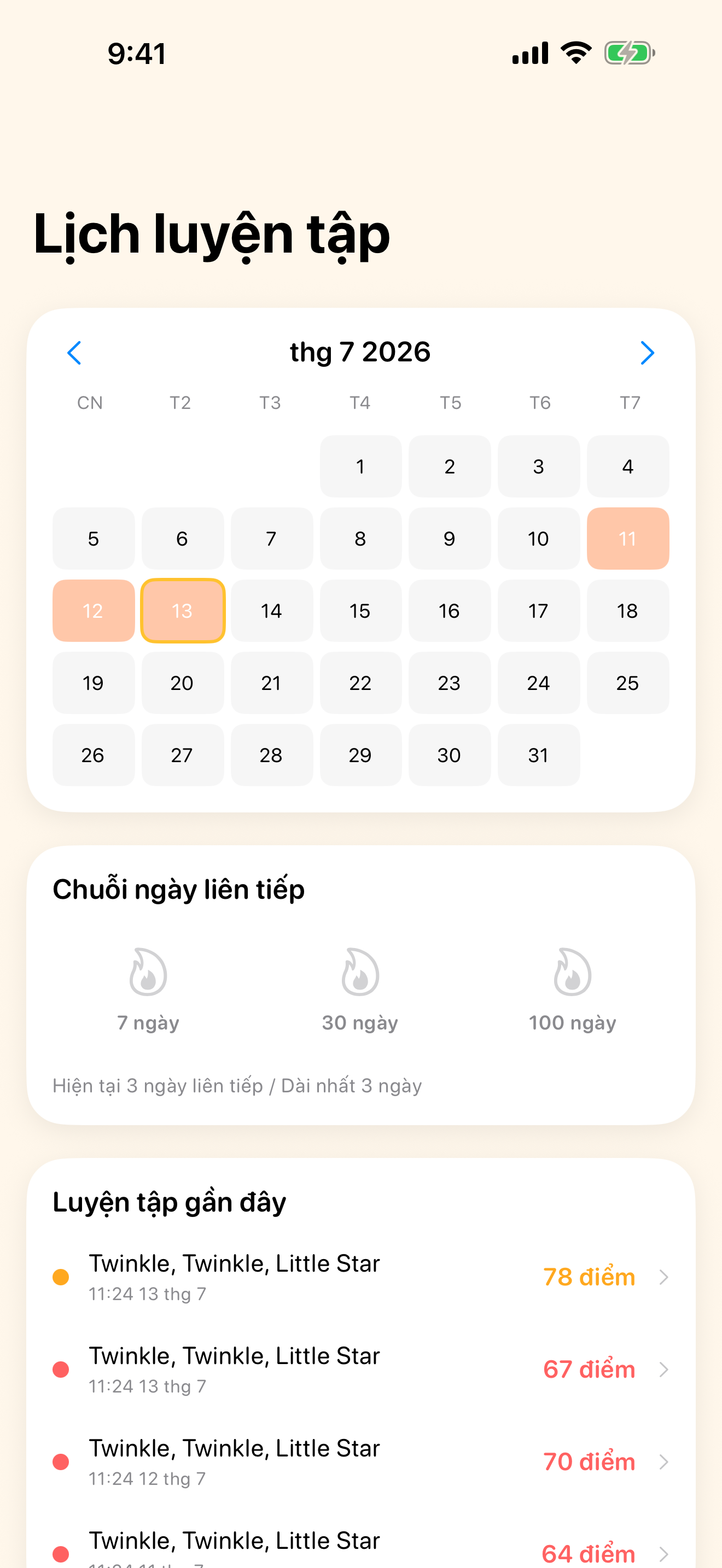 Thấy rõ tiến bộ