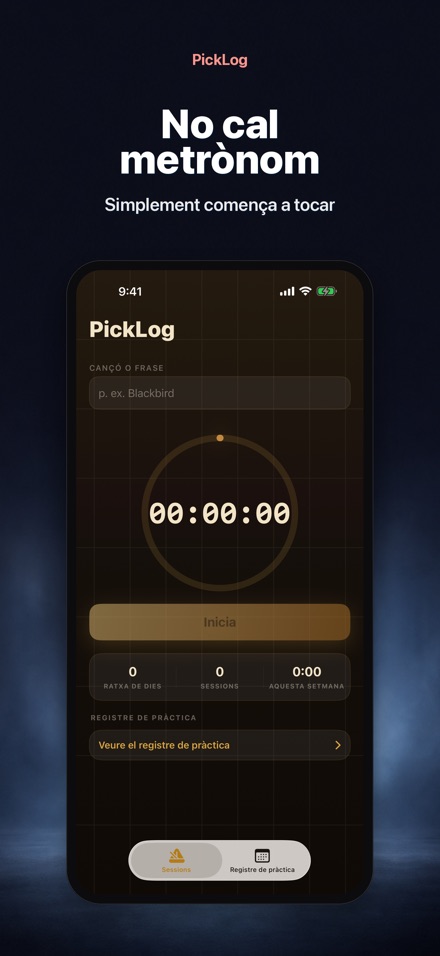 PickLog: Cronòmetre Guitarra 6