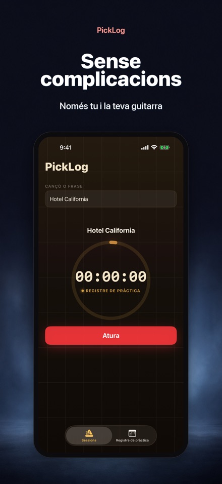 PickLog: Cronòmetre Guitarra 8