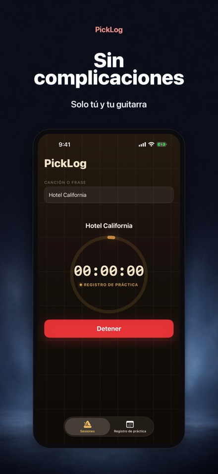 PickLog: Timer de Guitarra 8