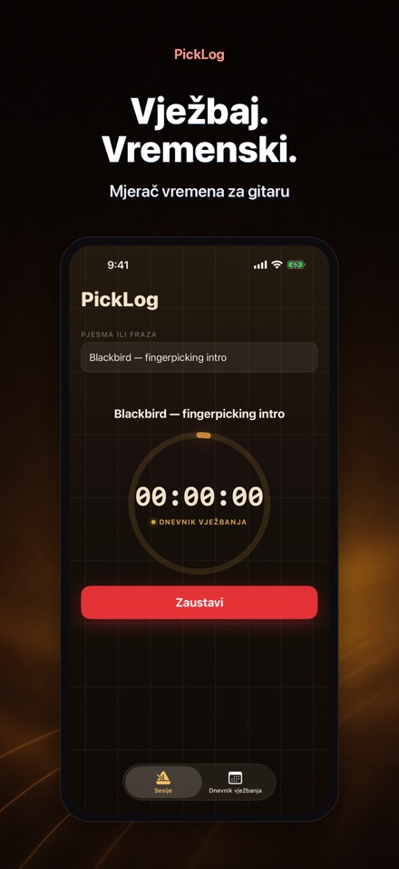 PickLog: Timer Vježbanja