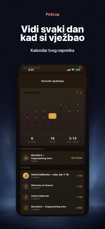 PickLog: Timer Vježbanja 3
