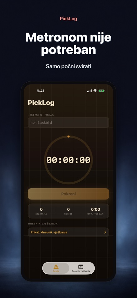 PickLog: Timer Vježbanja 6