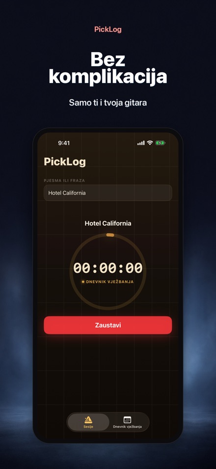 PickLog: Timer Vježbanja 8