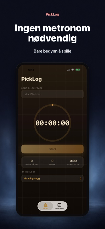 PickLog: Gitarøvings-timer 6