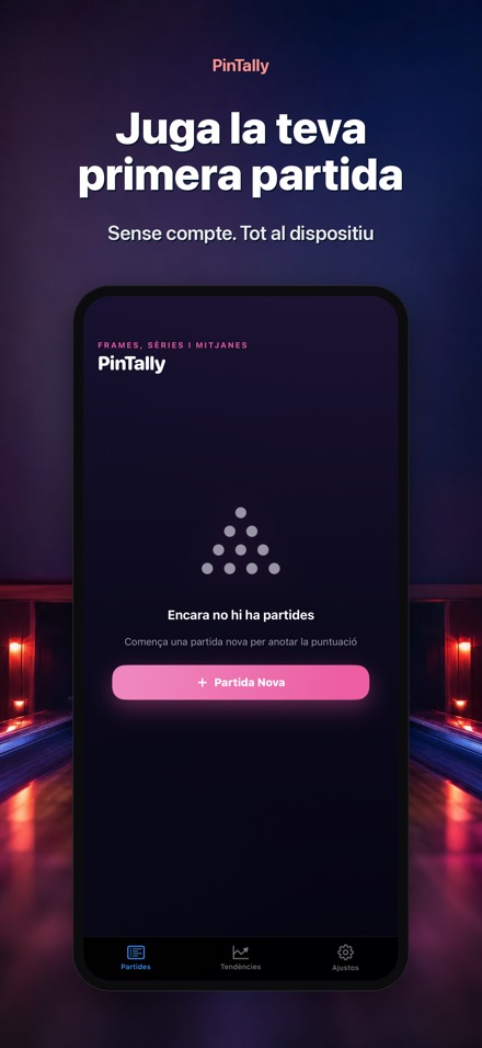 PinTally: Puntuació Bitlles 9