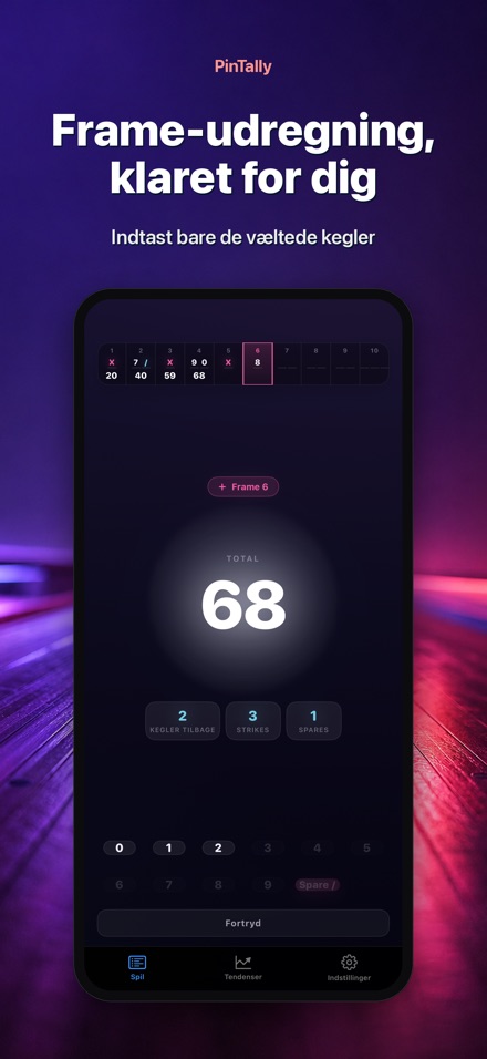 PinTally: Bowlingscore-log