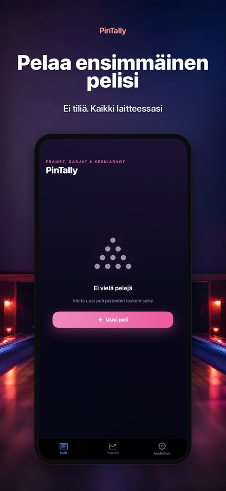 PinTally: Keilailun Pisteet 9