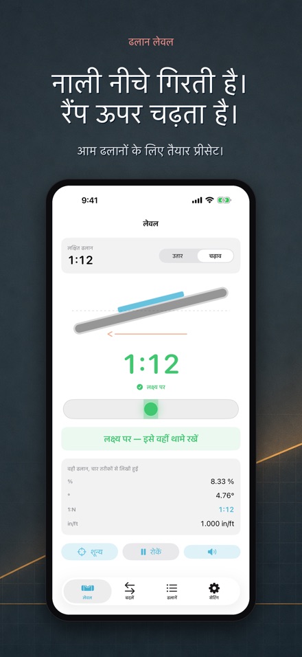 ढलान और झुकाव लेवल 6