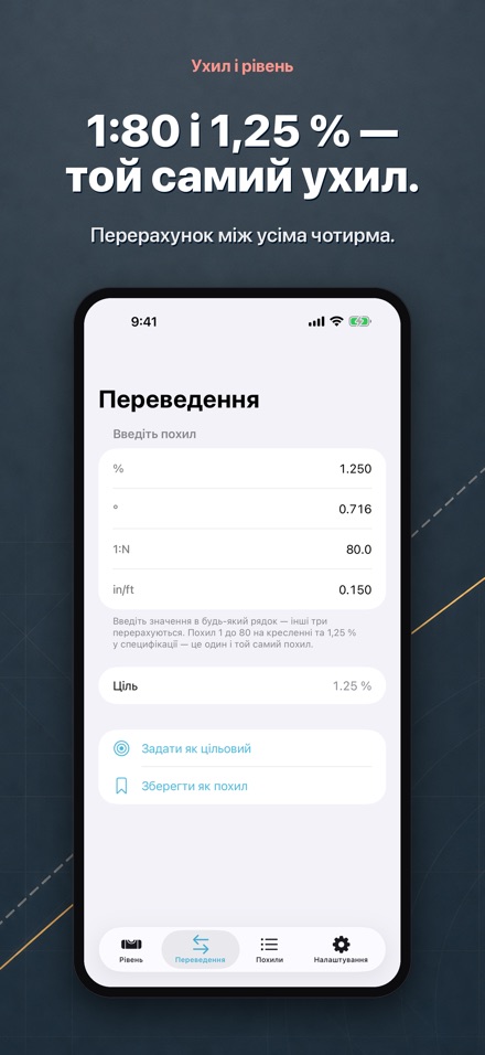 Ухил і рівень 4