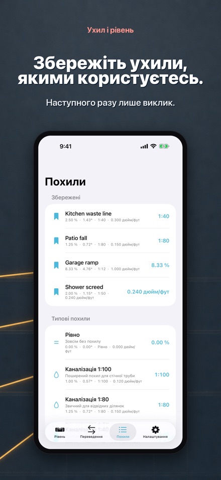 Ухил і рівень 5