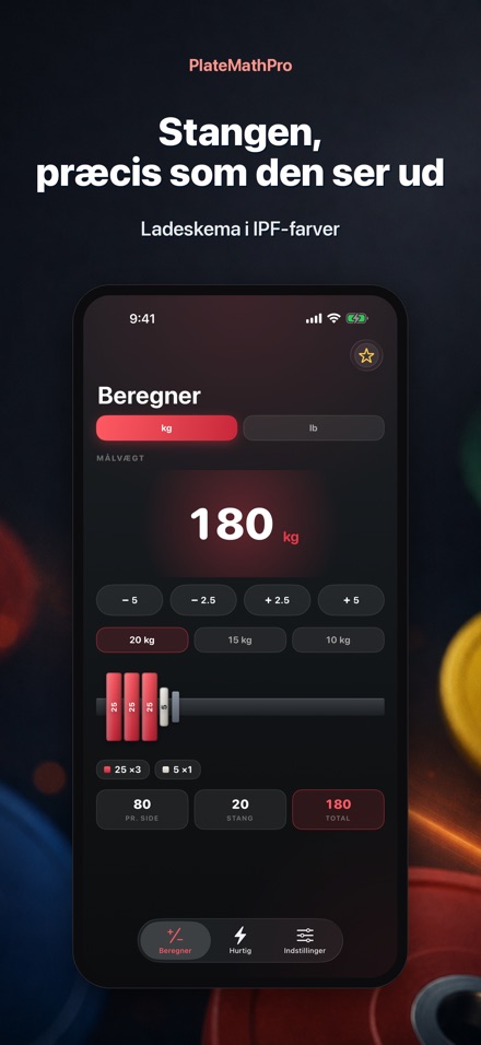 PlateMathPro: Vægtskiver 2