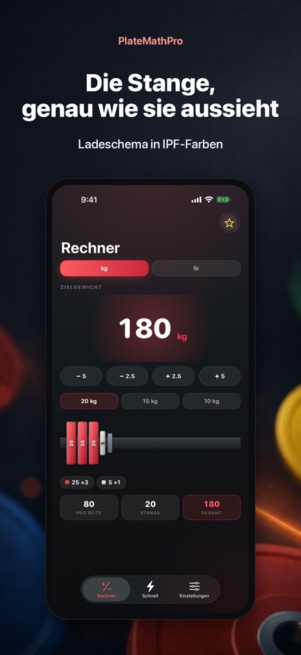 PlateMathPro: Hantelscheiben 2