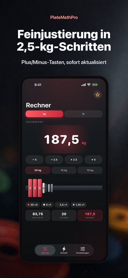 PlateMathPro: Hantelscheiben 3