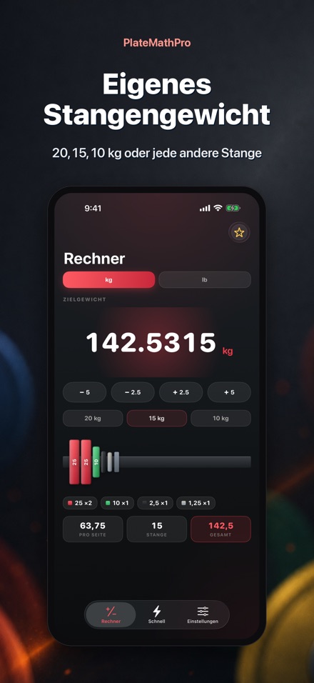 PlateMathPro: Hantelscheiben 9