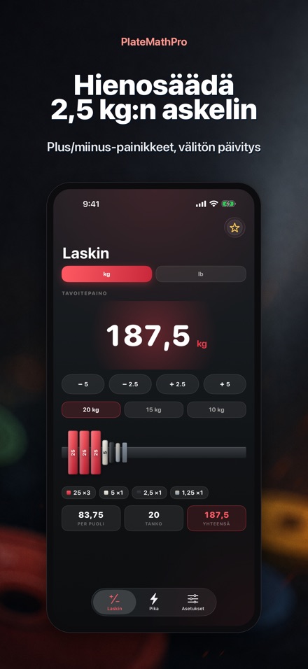 PlateMathPro: Levylaskuri 3