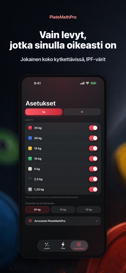 PlateMathPro: Levylaskuri 7
