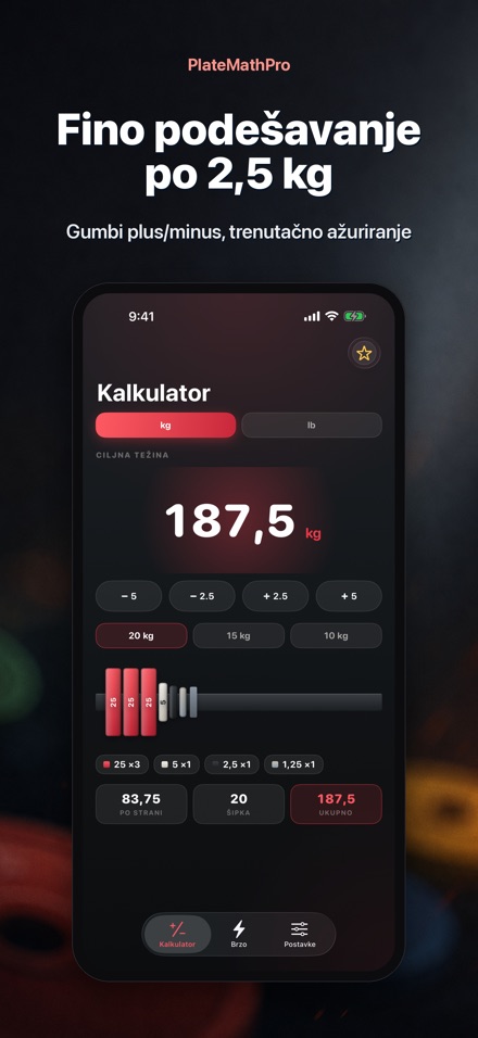 PlateMathPro: Utezi izračun 3