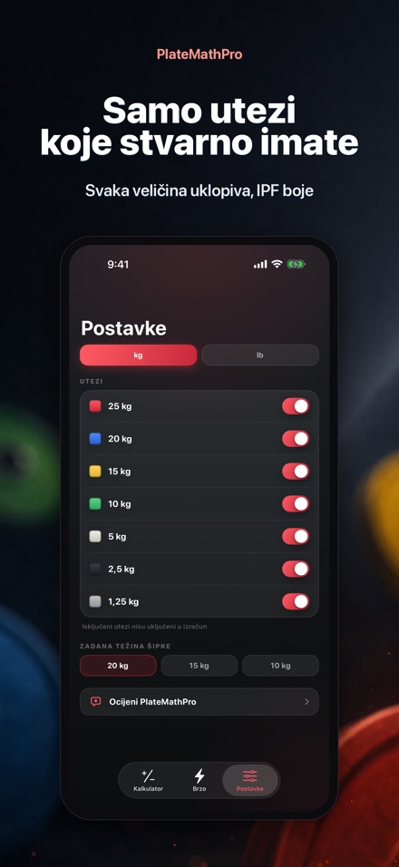 PlateMathPro: Utezi izračun 7