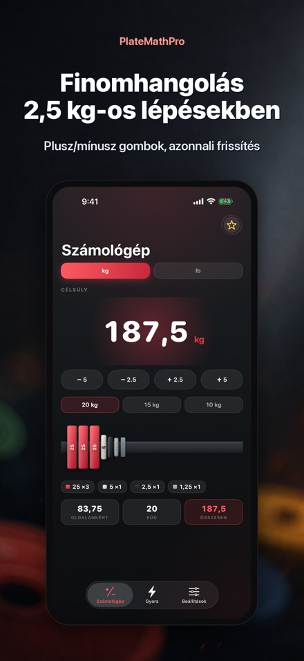 PlateMathPro: Súlytárcsa 3