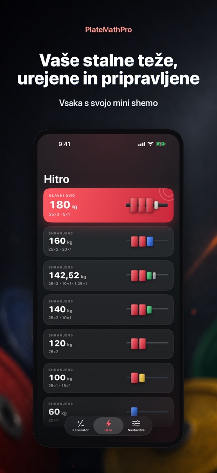 PlateMathPro: Uteži izračun 5