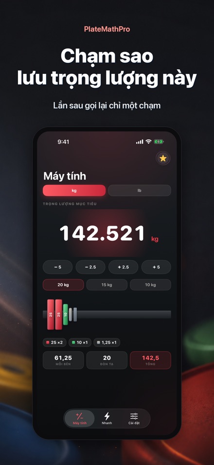 PlateMathPro: Tính bánh tạ 6