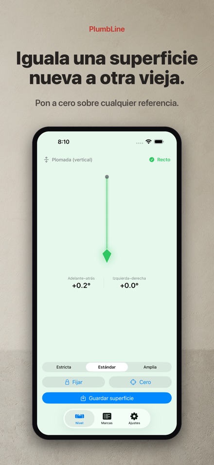 PlumbLine: nivel de burbuja 6