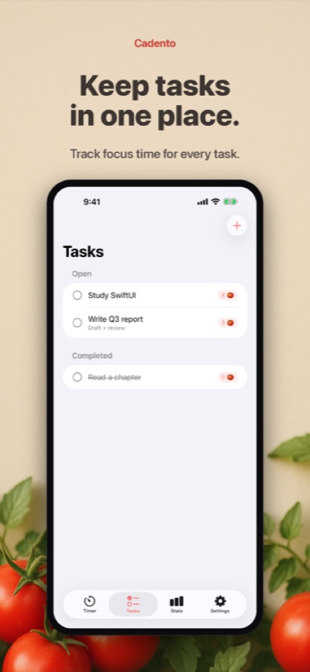 Manage your task list