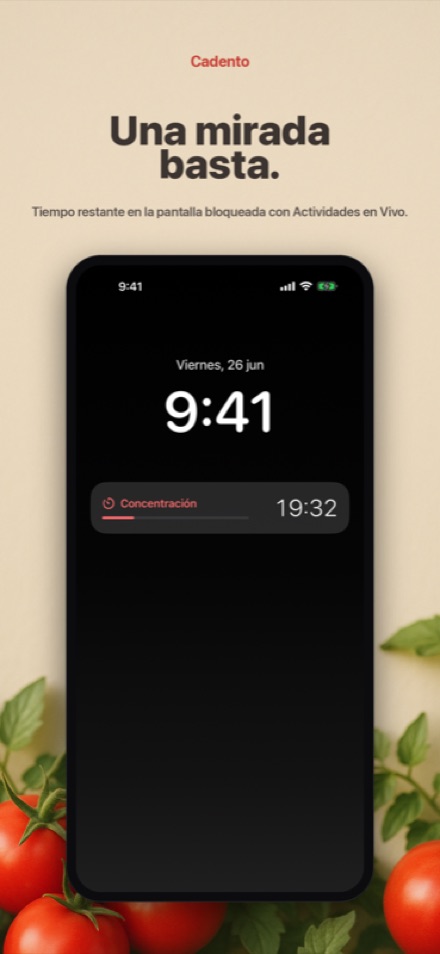 Consulta tu temporizador sin desbloquear