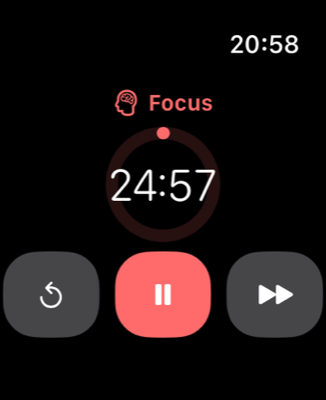 Focus from your wrist