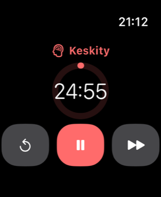 Keskittymistä ranteestasi