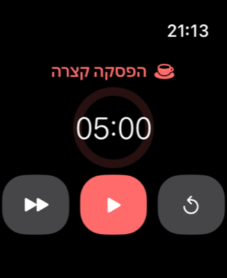 התרכזו ישירות מפרק כף היד
