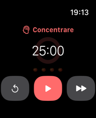 Concentrează-te direct de pe încheietură
