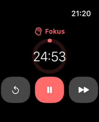 Fokusera från handleden