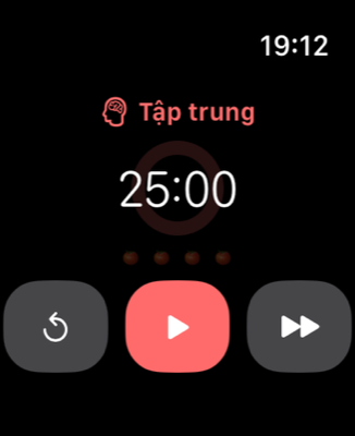 Tập trung ngay trên cổ tay
