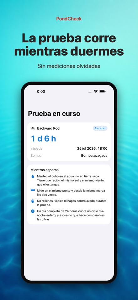 PondCheck: fugas de piscina 4