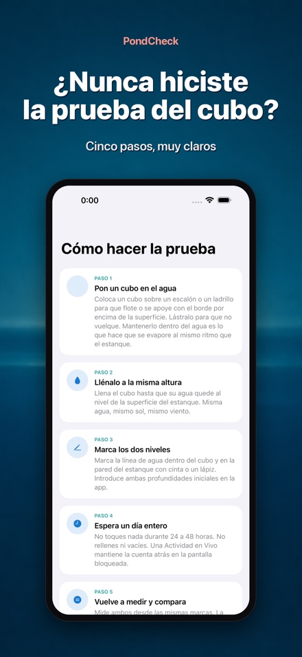 PondCheck: fugas de piscina 9