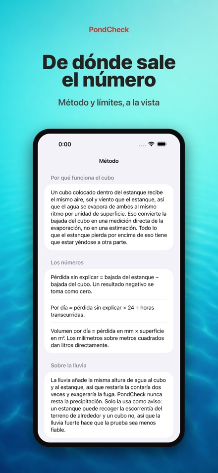 PondCheck: fugas de piscina 10