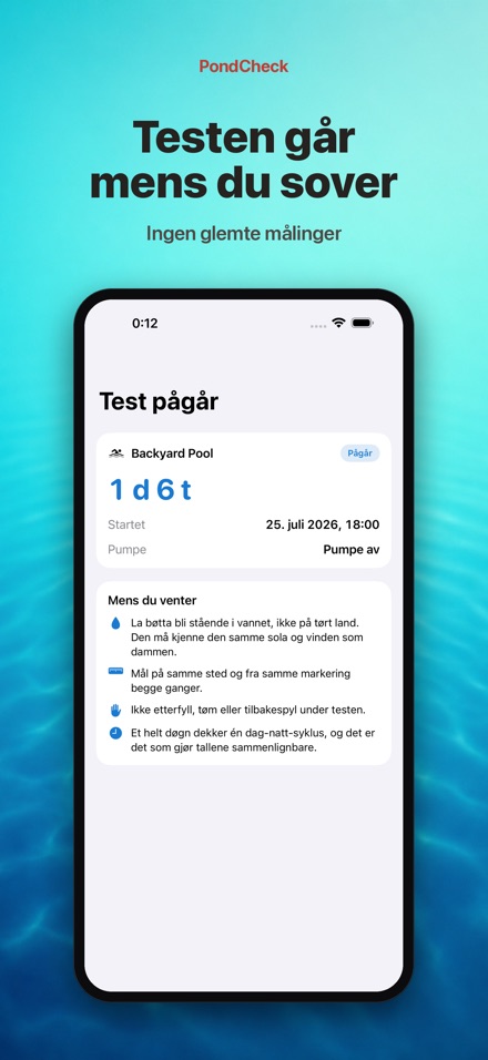 PondCheck: lekkasje 4