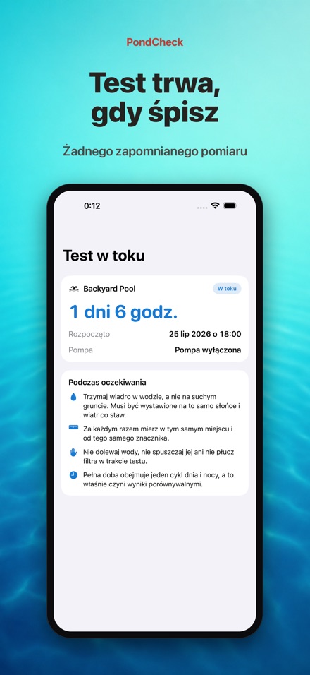 PondCheck test szczelności 4