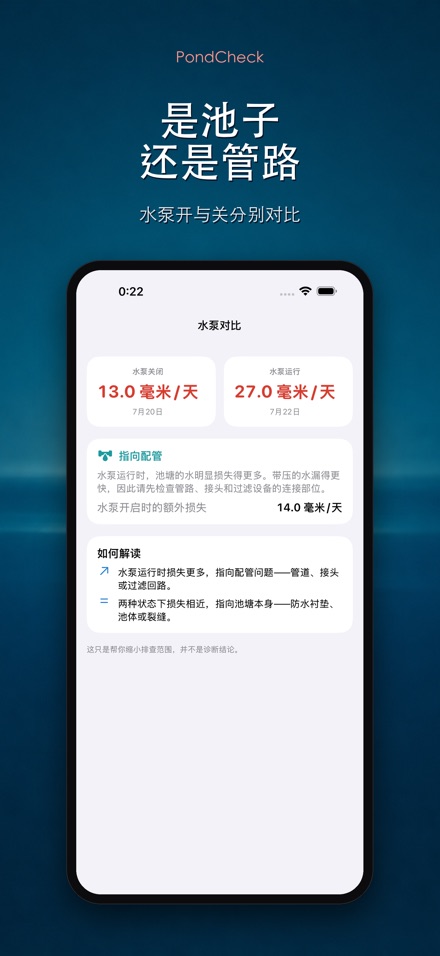 PondCheck 水池漏水检测 3