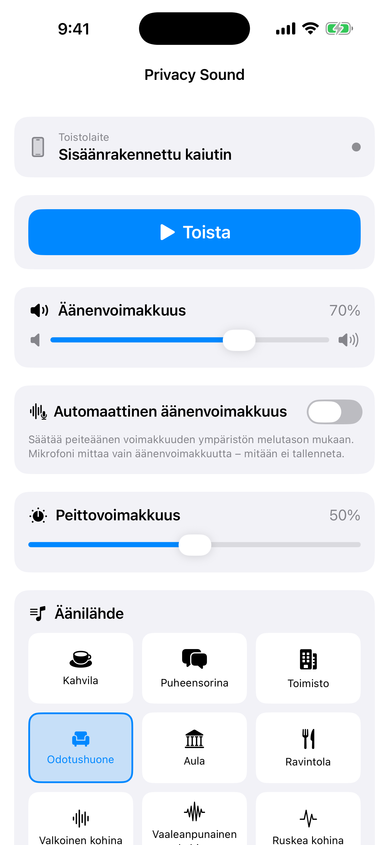 Yksi yksinkertainen näkymä