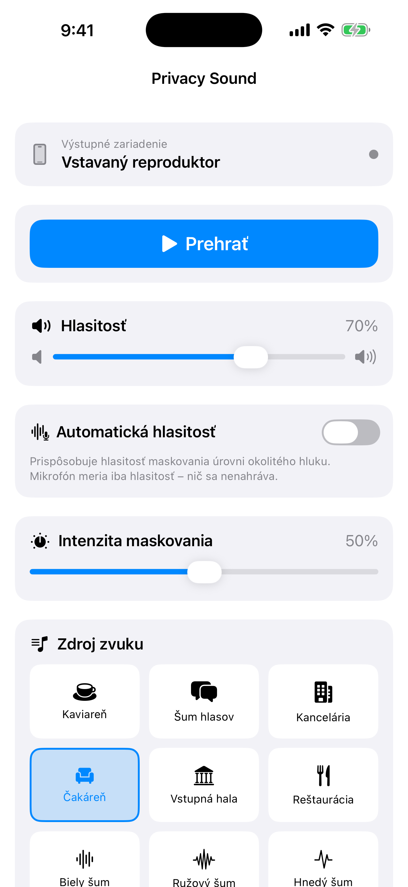 Jedna jednoduchá obrazovka