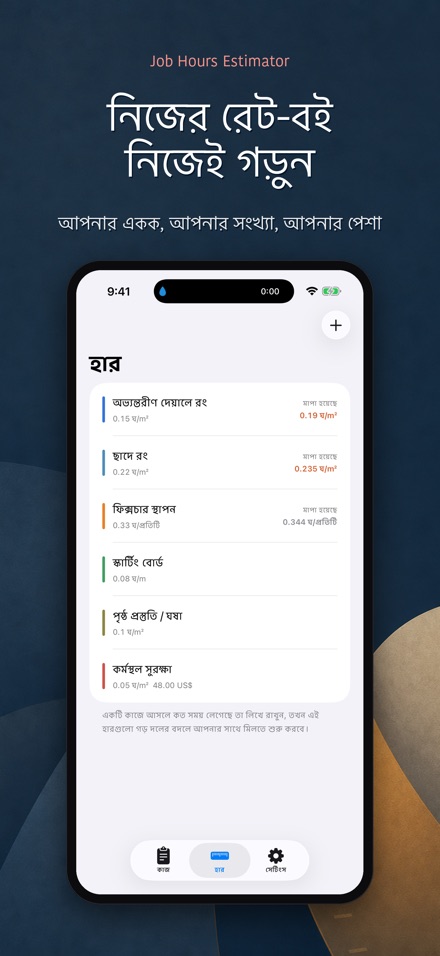 কাজের ঘণ্টা ও মজুরি হিসাব 5