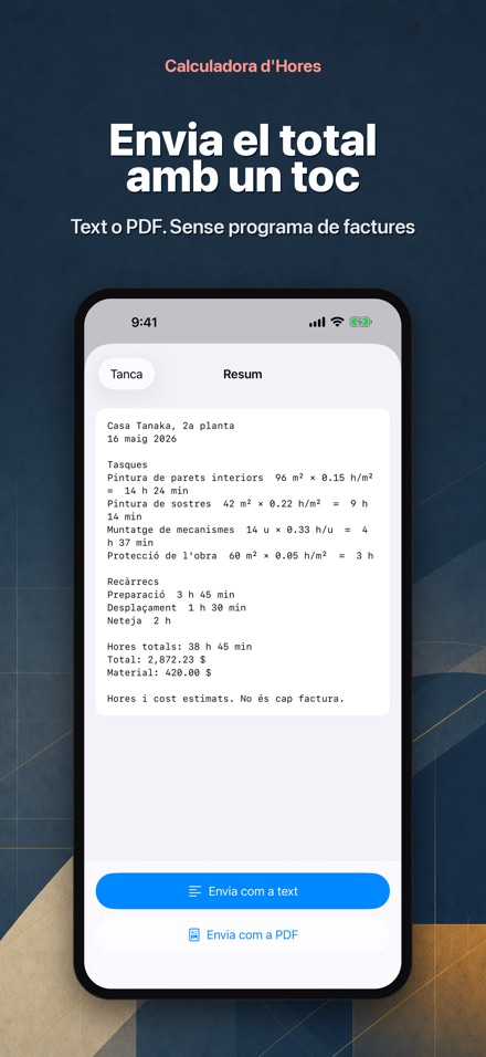 Calculadora Mà d'Obra 8